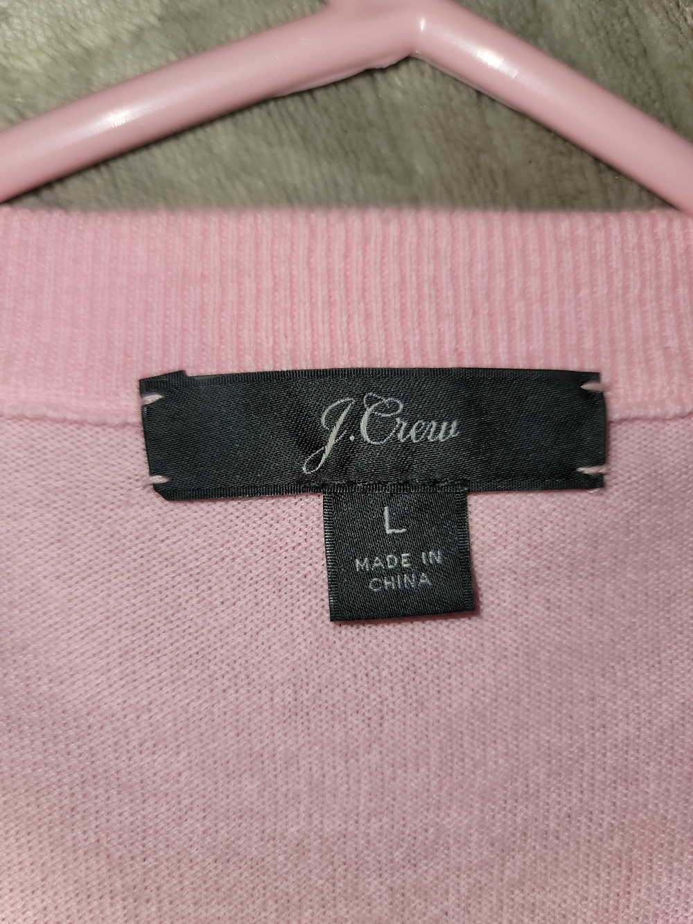 J. Crew Pink Button-Up Cardigan - Picture 2 of 5